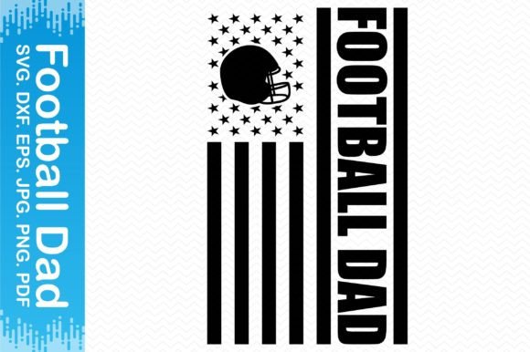 Football Dad Clipart for Crafts & Graphics