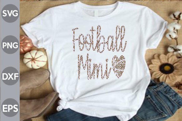 Football Mimi Graphics for Crafts and Editorial Design