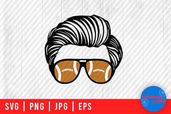 Football Papa Dad Son Brother SVG Graphics for Crafts