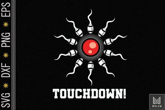 Touchdown Football Expectant Father Graphics